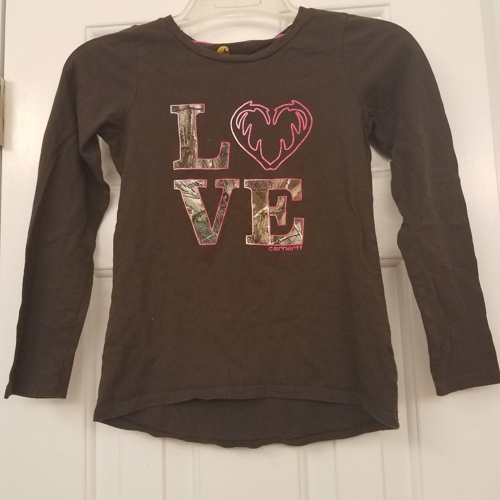 Carhartt girls long sleeve shirt